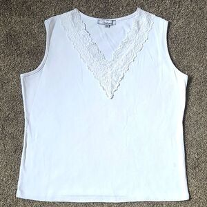 Variations Size XL 100%‎ Cotton Sleeveless Top